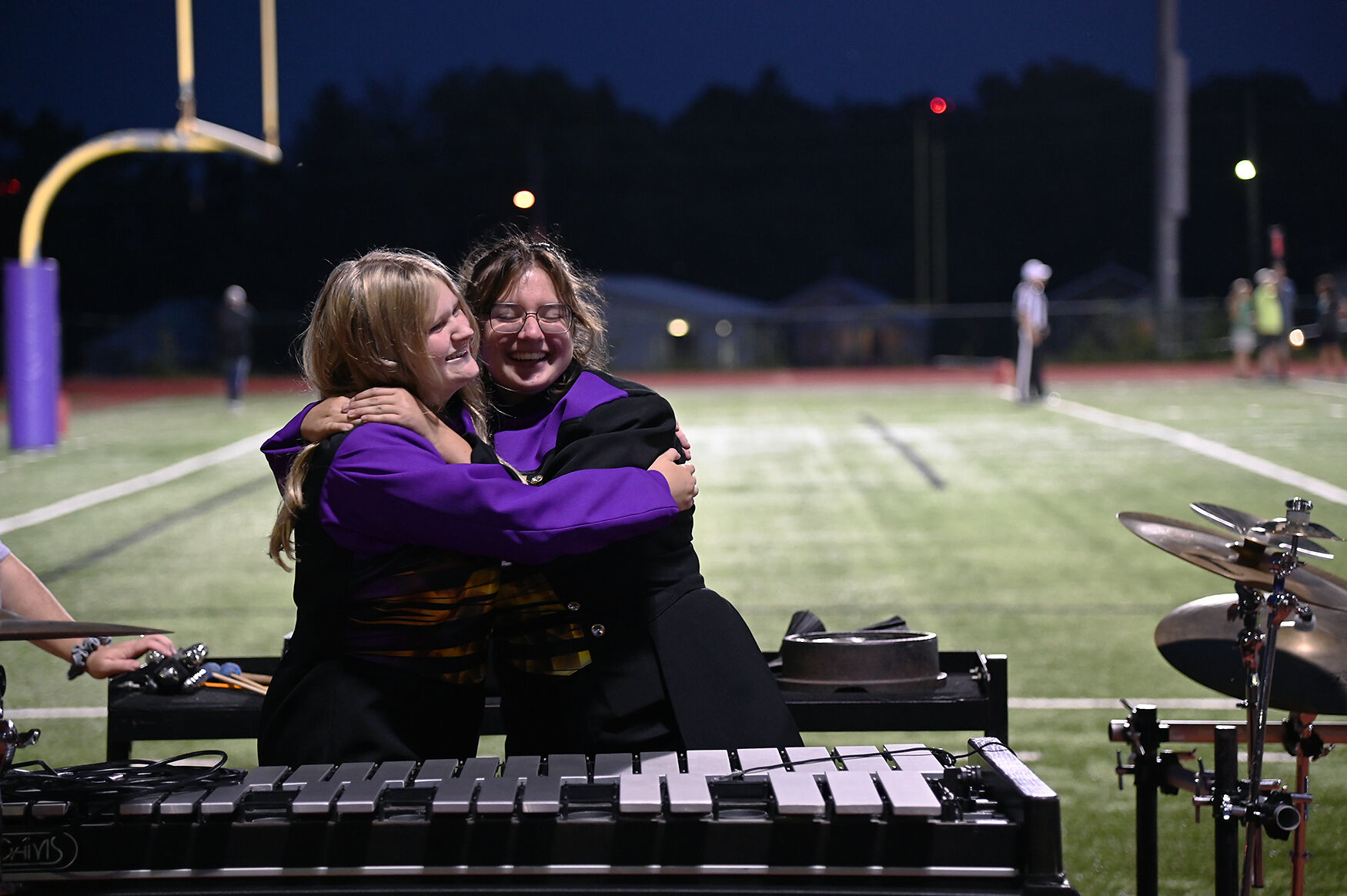Two friends Stella Chegwidden and Kathryn Myers